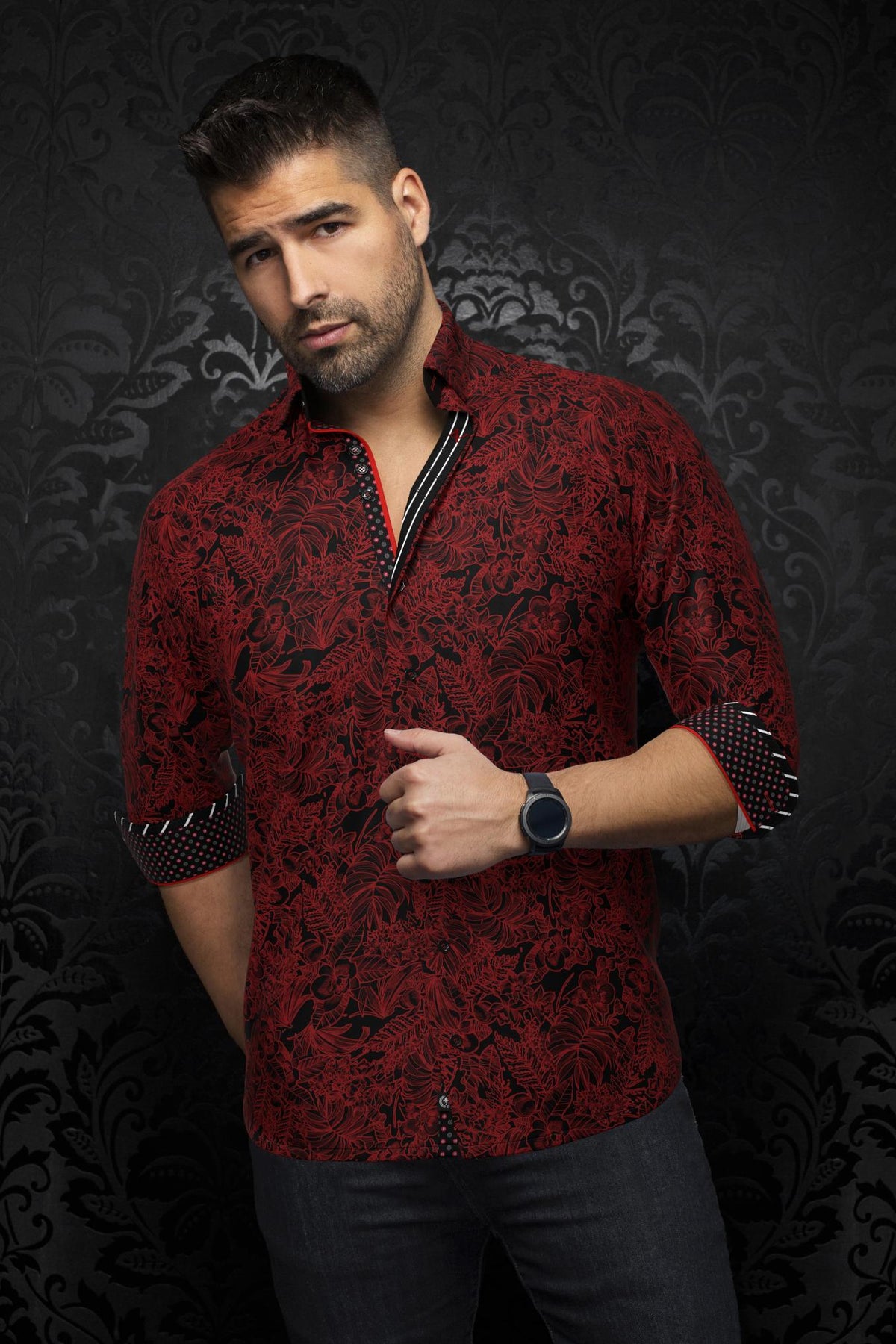 AU NOIR CHEMISE HOMME