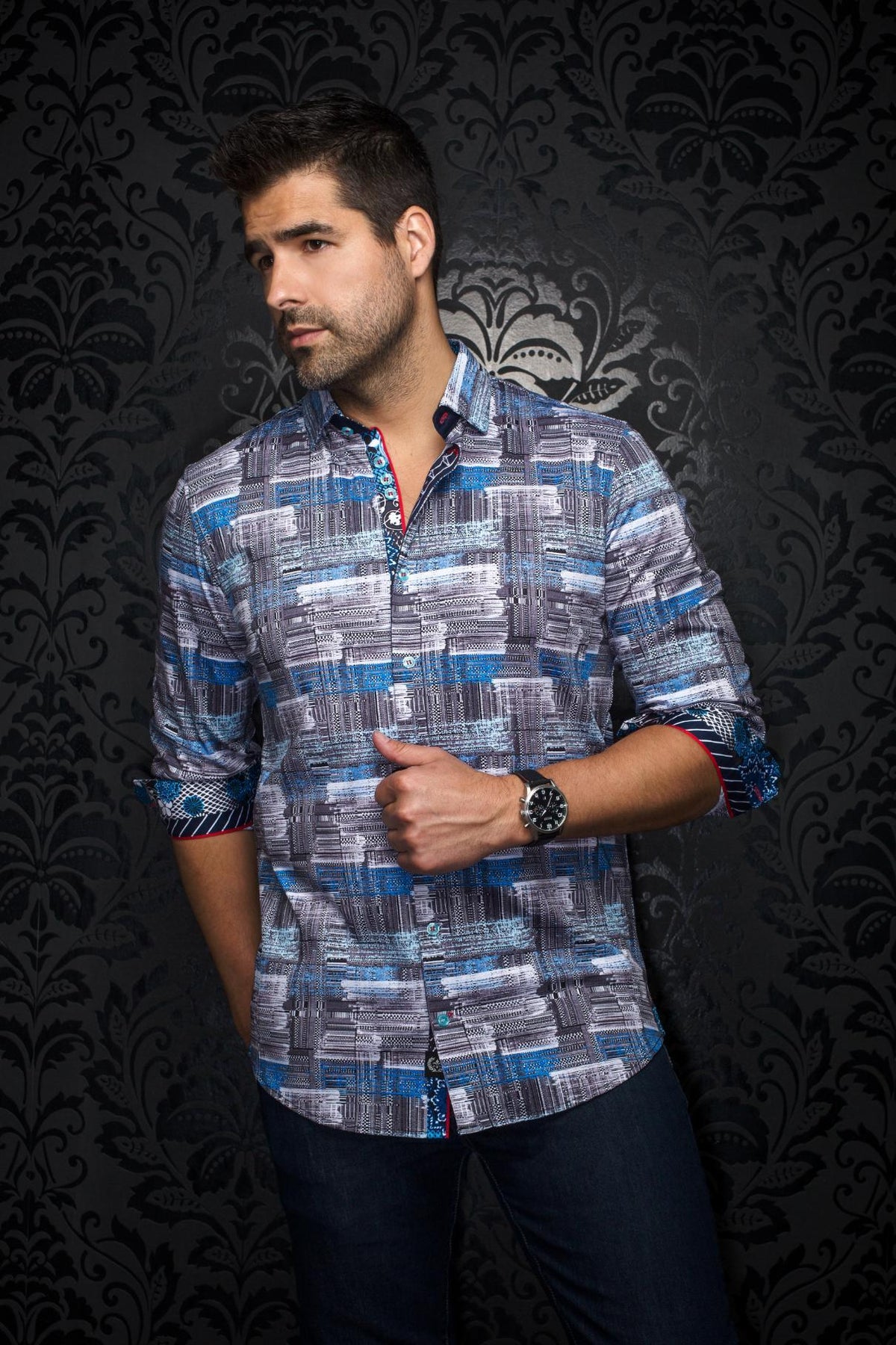 AU NOIR CHEMISE HOMME