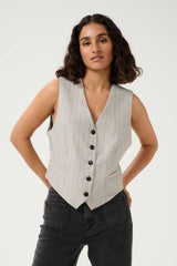 Kaffe Veste Sans Manche Femme