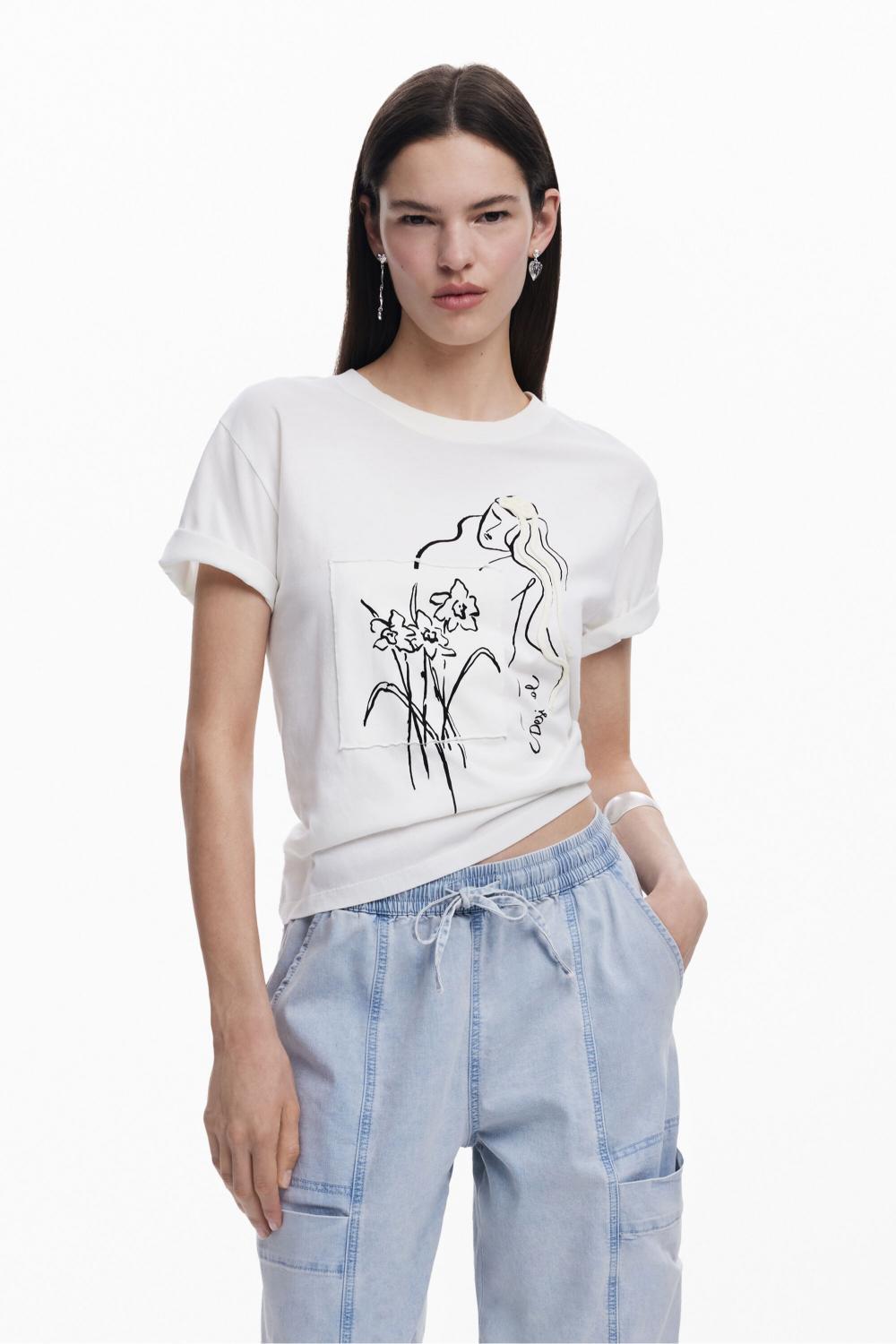 DESIGUAL T-SHIRT FEMME