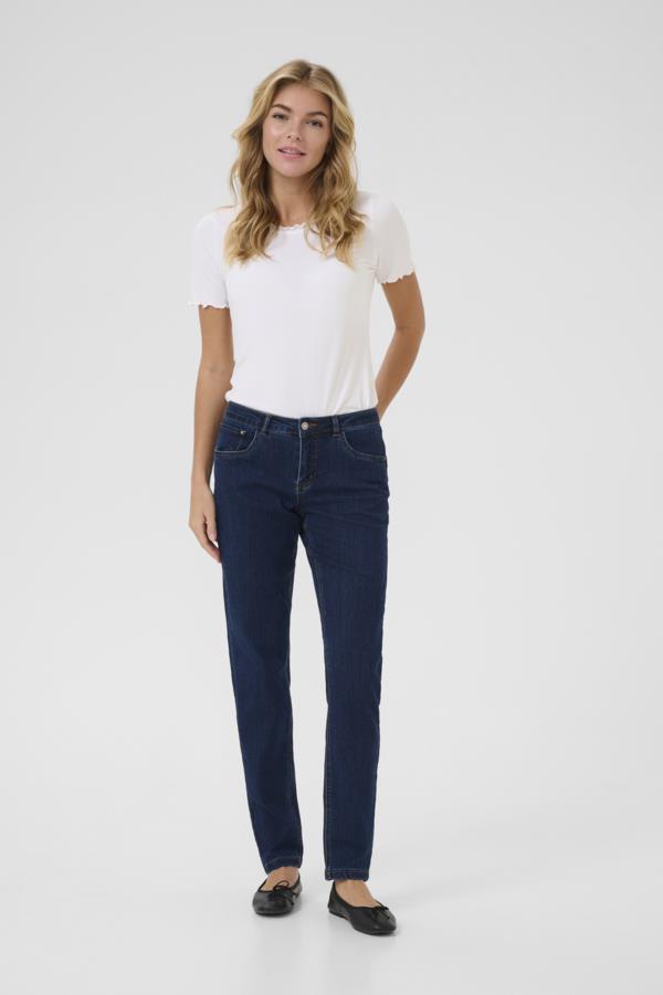 CREAM JEANS FEMME
