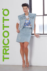 TRICOTTO Veste Sans Manche
