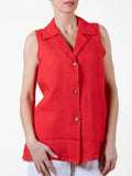 ANGELA MARA BLOUSE SANS MANCHE FEMME