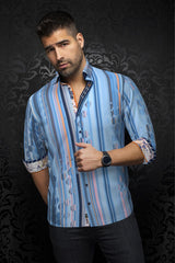 AU NOIR CHEMISE KNIT HOMME
