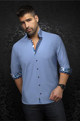 AU NOIR  CHEMISE KNIT HOMME