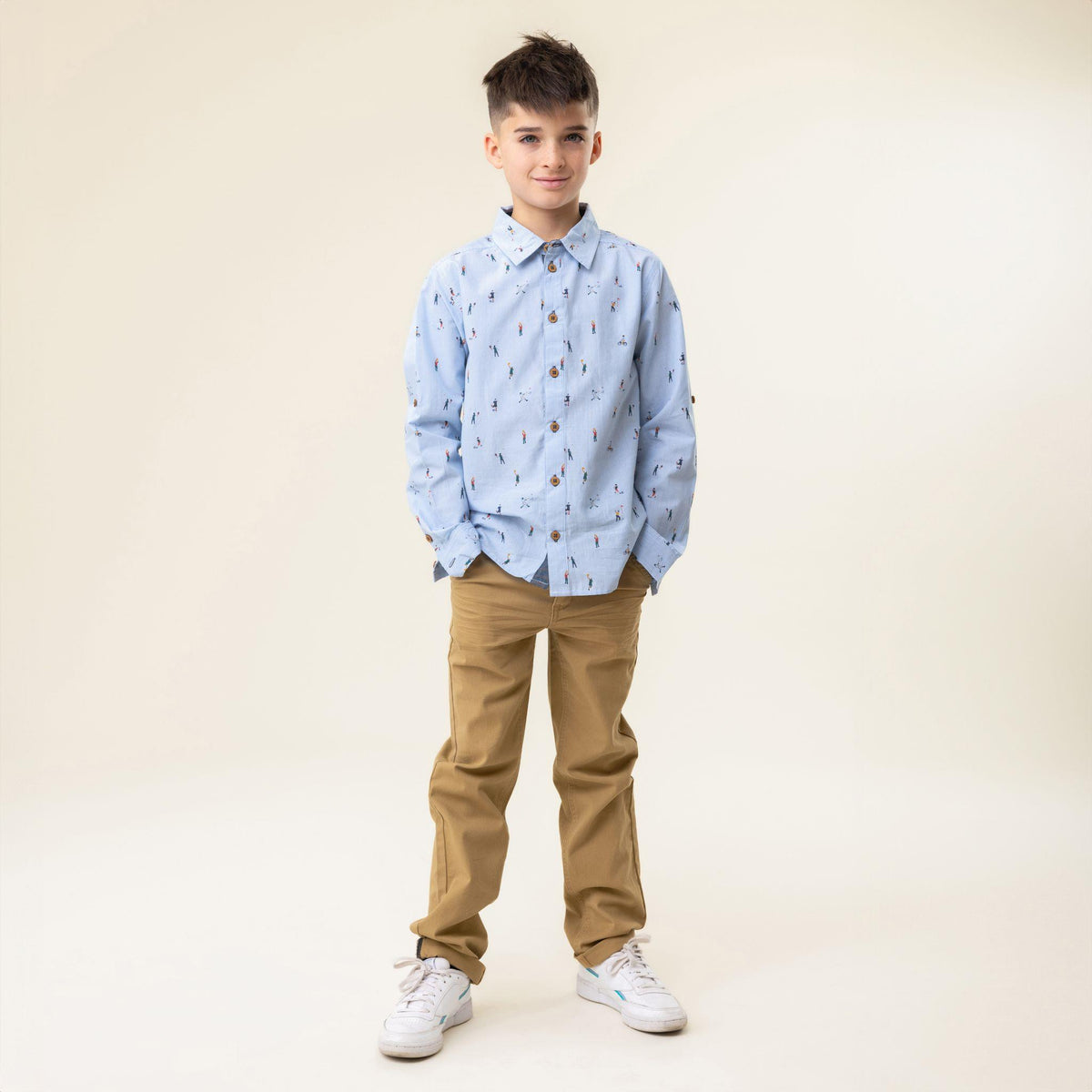 NANO Chemise Garçon 7 à 14 Ans