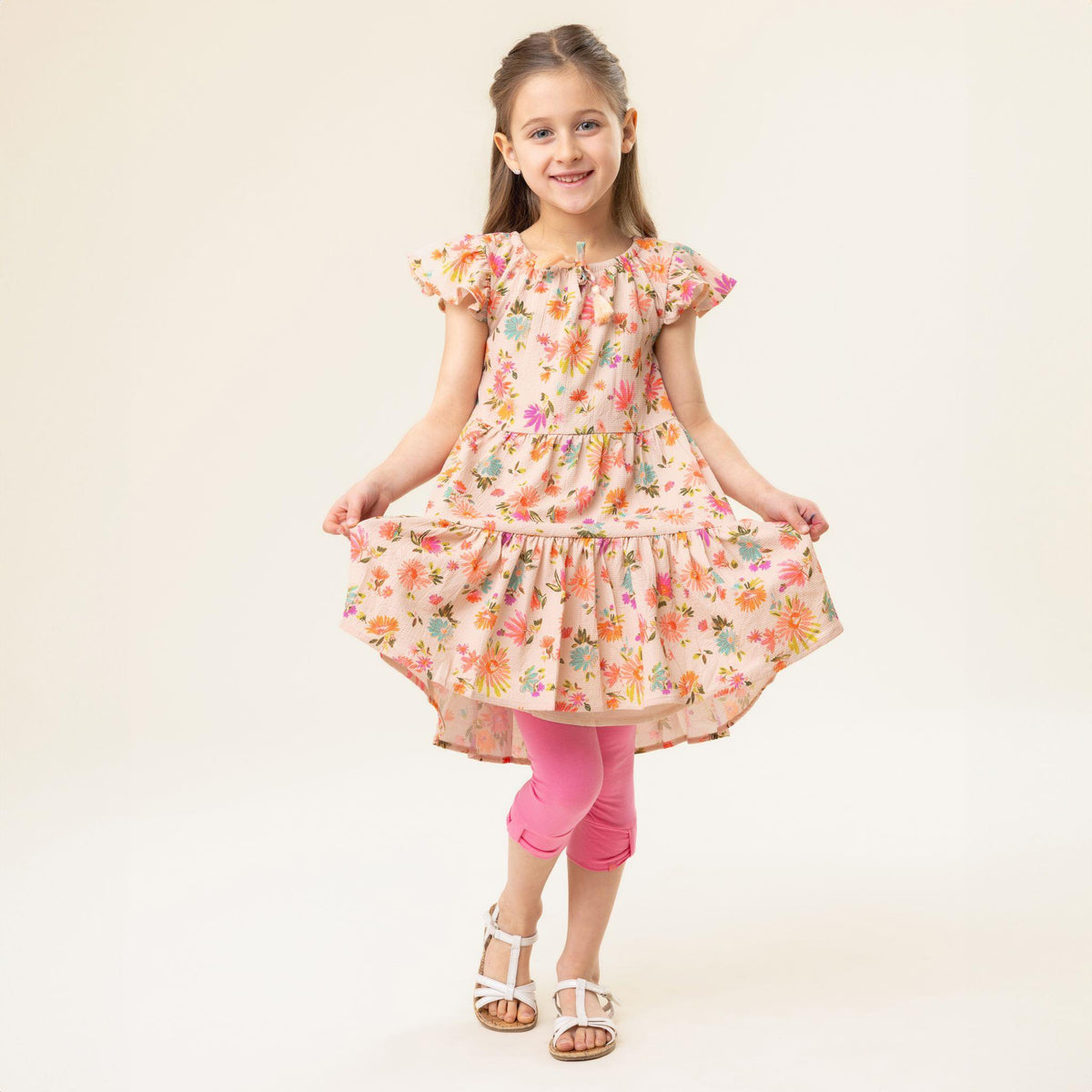 NANO Robe Fille 2 à 6 Ans
