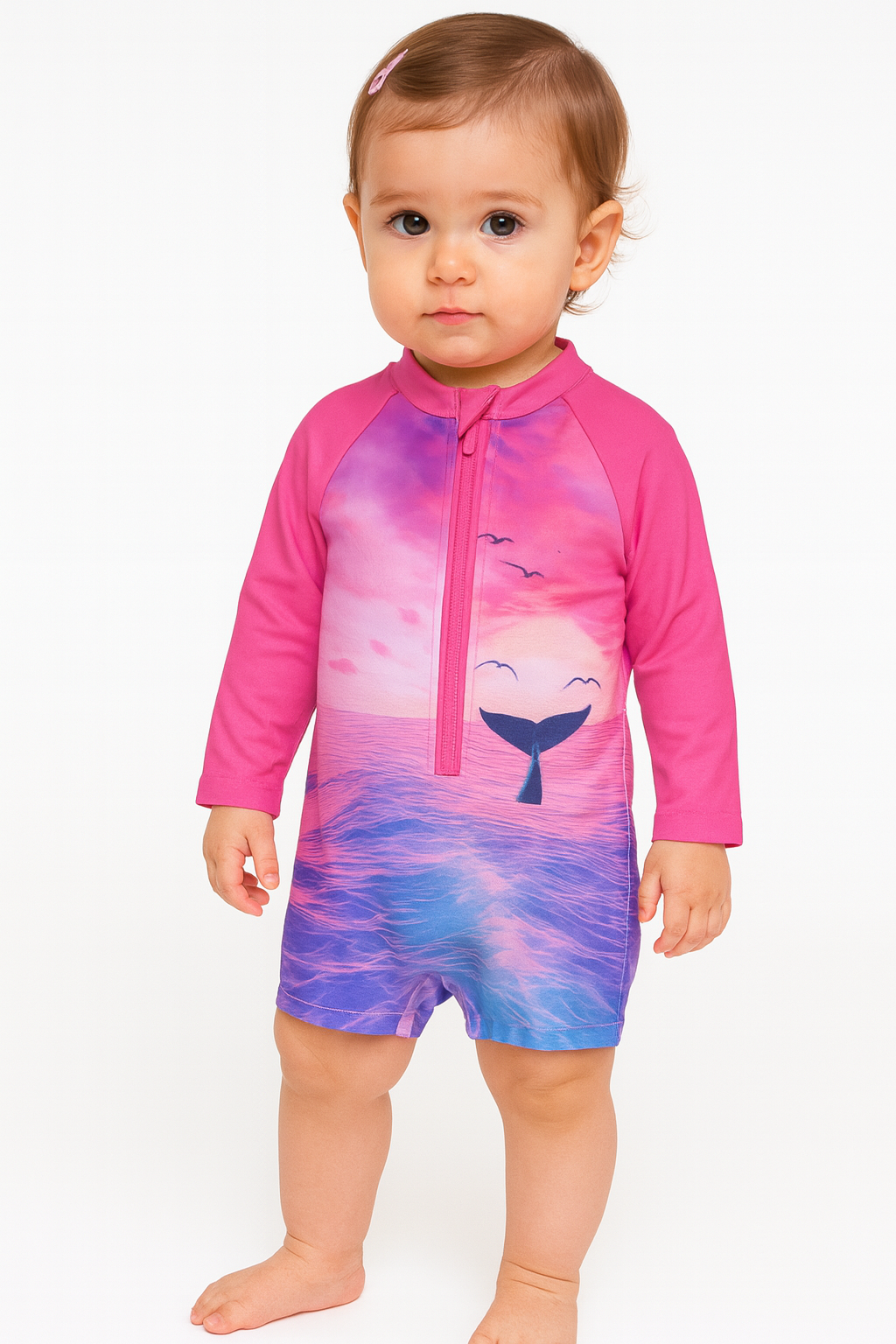 NANO Combinaison UV Fille 6-12 à 18-24 Mois