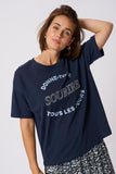 KAFFE T-SHIRT FEMME