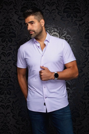 AU NOIR CHEMISE MANCHE COURTE HOMME