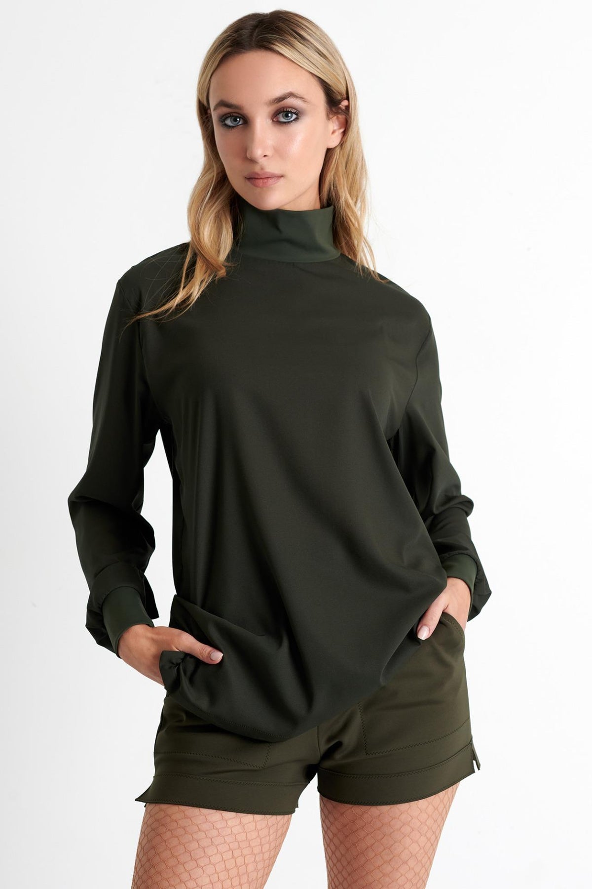 SHAN COL ROULÉ FEMME