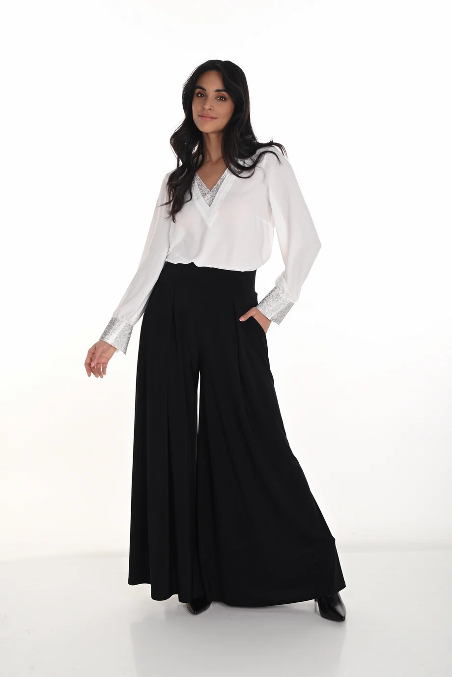 FRANK LYMAN PANTALON LARGE FEMME