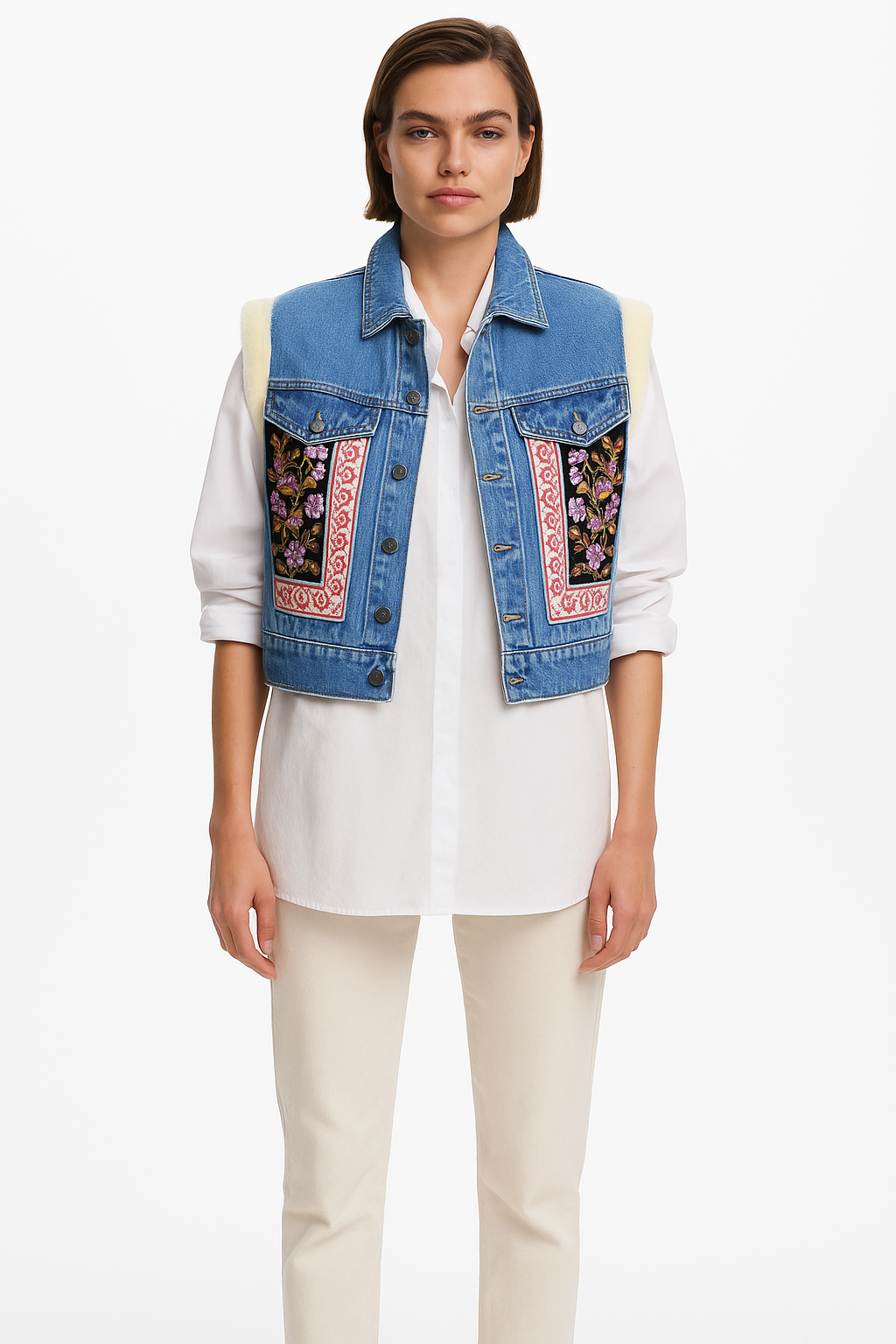 DESIGUAL VESTE SANS MANCHES FEMME