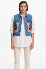 DESIGUAL VESTE SANS MANCHES FEMME