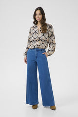 CREAM BLOUSE FEMME