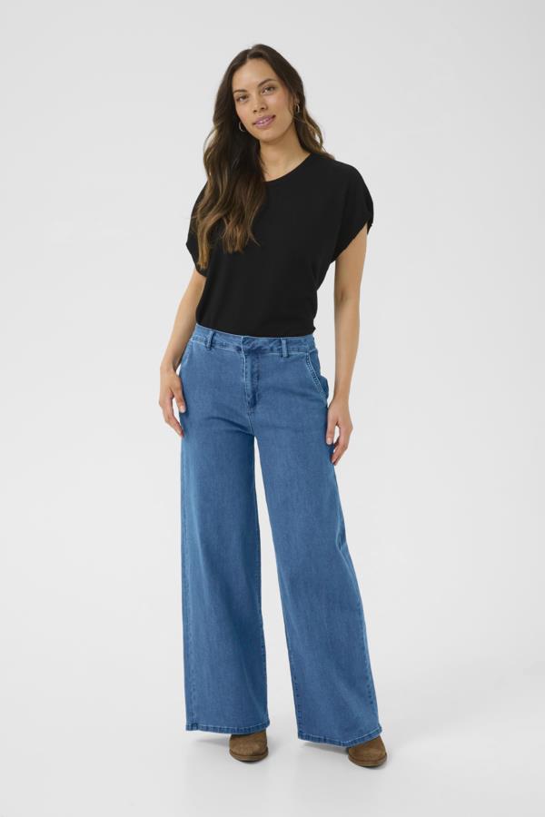 CREAM JEANS FEMME