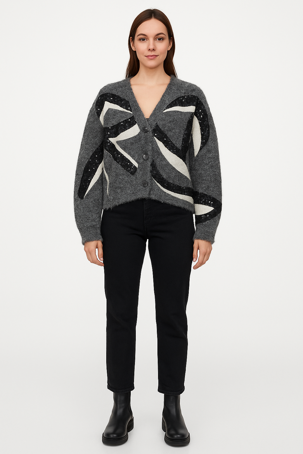 ANGELA MARA CARDIGAN FEMME