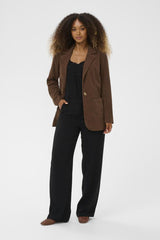 CREAM VESTON FEMME