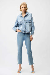 JOSEPH RIBKOFF VESTE EN DENIM FEMME