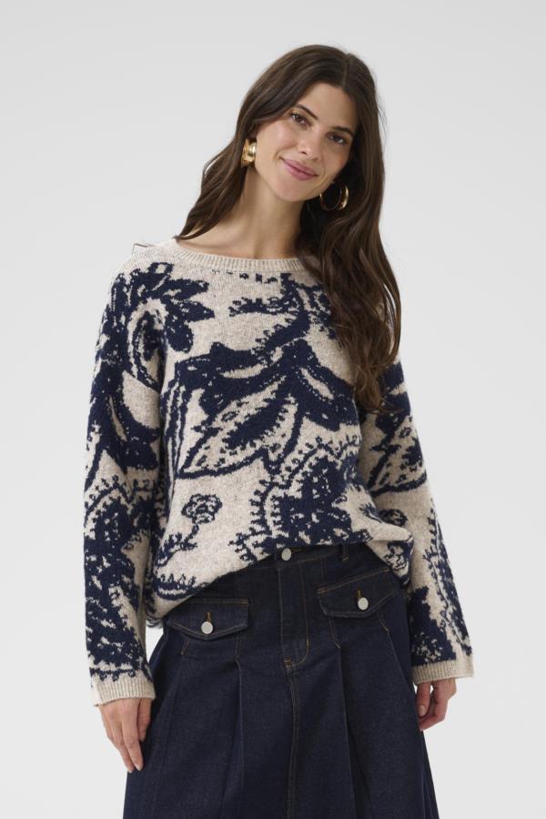 CREAM CHANDAIL FEMME