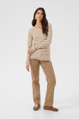 CREAM CHANDAIL FEMME