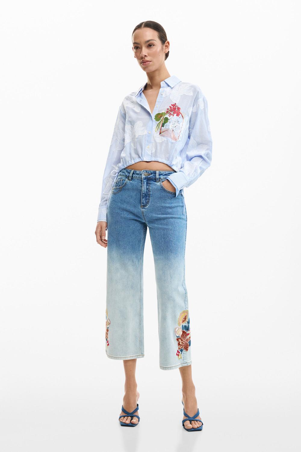 DESIGUAL JEANS FEMME