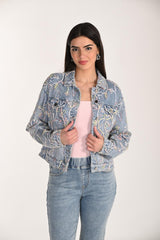 FRANK LYMAN VESTE EN JEANS FEMME