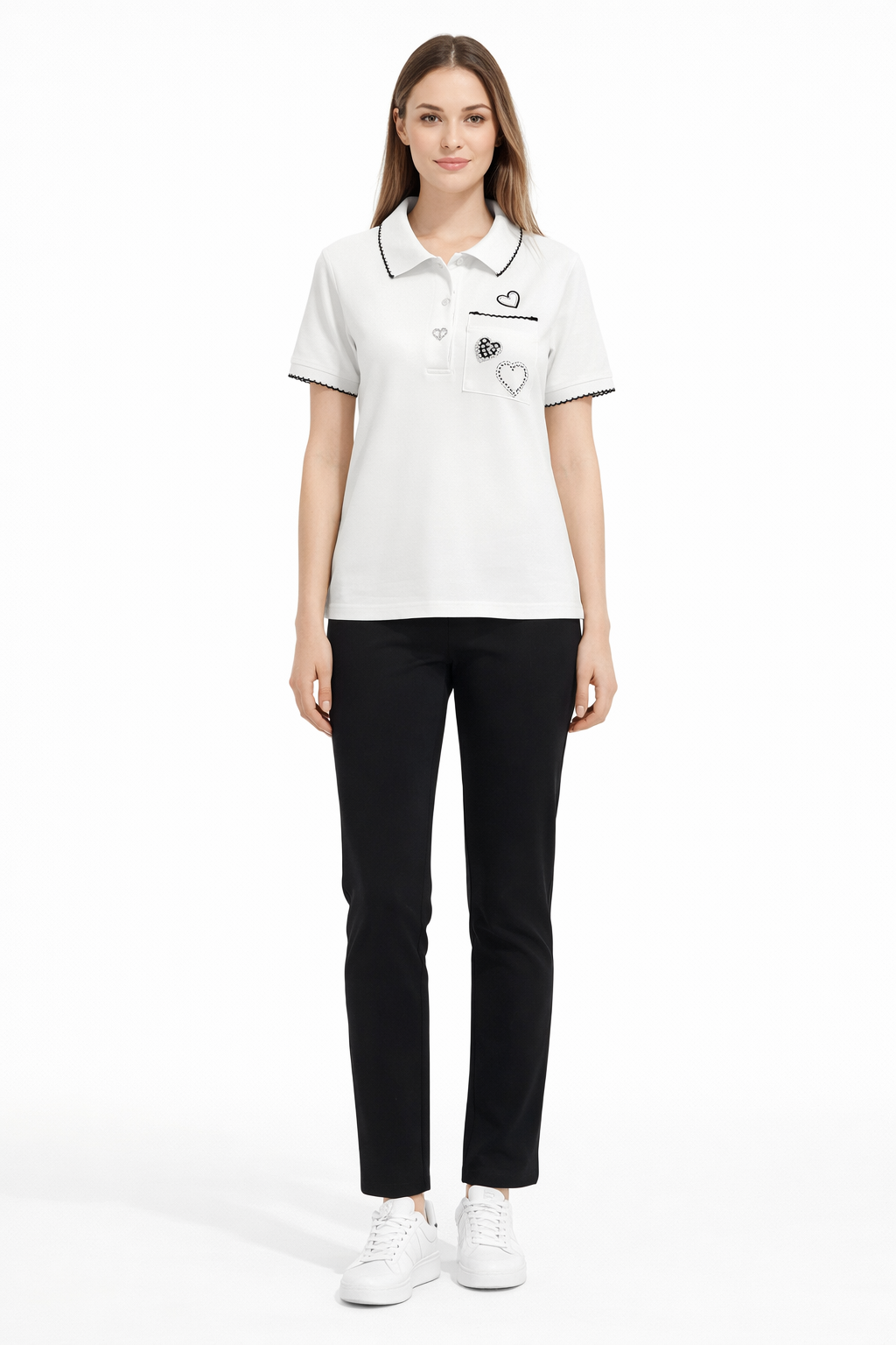 TRICOTTO POLO FEMME