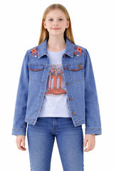 NANO VESTE EN JEANS FILLE