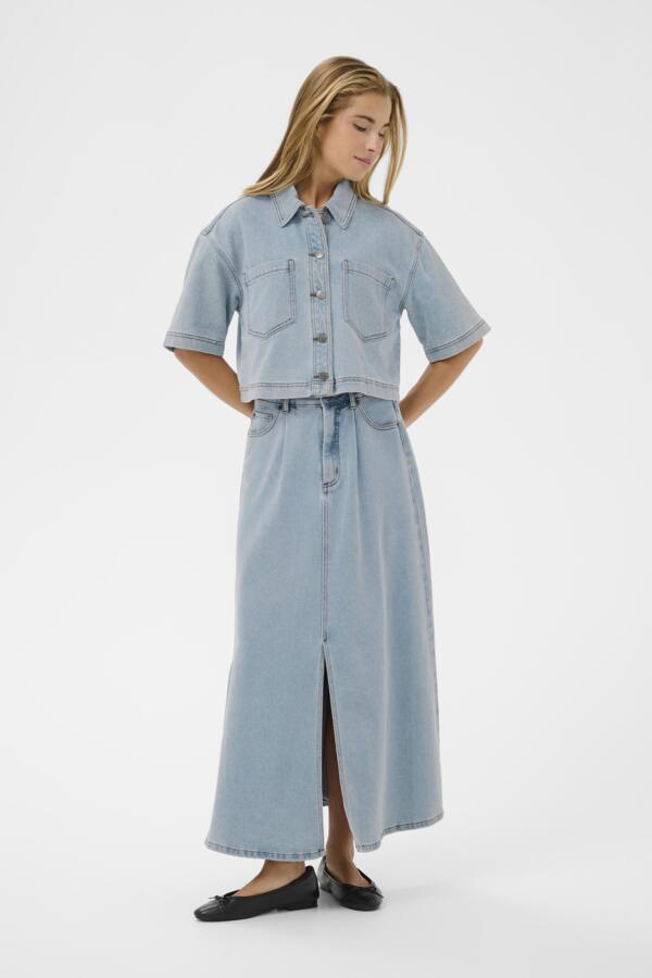 KAFFE CHEMISE EN JEANS FEMME