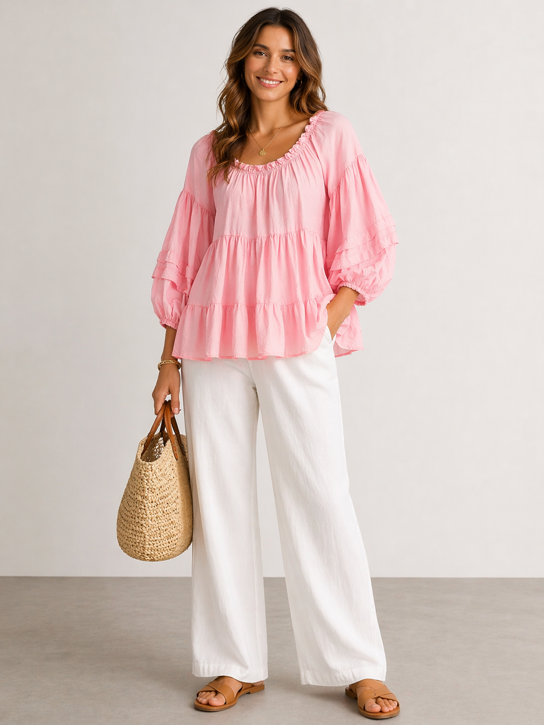 ANGELA MARA BLOUSE FEMME