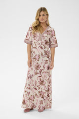 CREAM ROBE FEMME