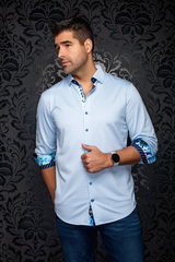 AU NOIR CHEMISE KNIT HOMME