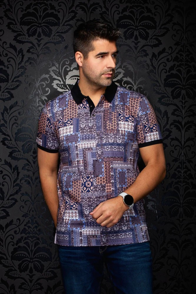 AU NOIR POLO HOMME