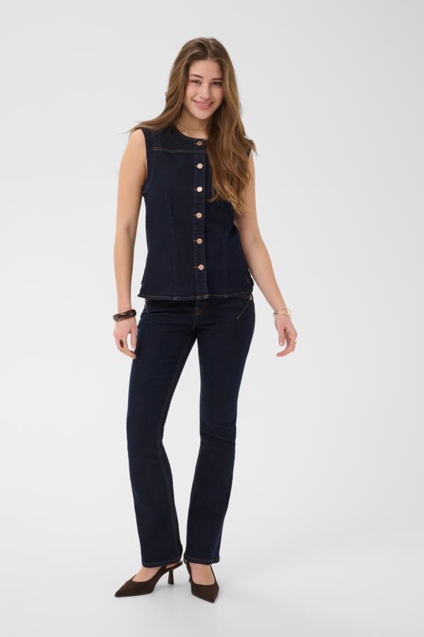 CREAM VESTE SANS MANCHE FEMME