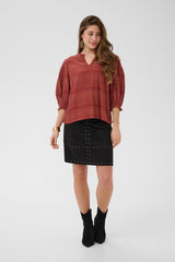CREAM BLOUSE FEMME