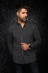 AU NOIR CHEMISE KNIT  HOMME