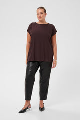 KAFFE CURVE T-SHIRT FEMME
