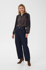 CREAM JEANS FEMME