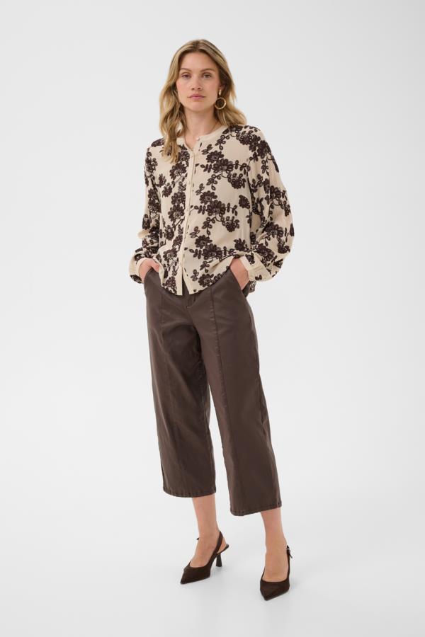 CREAM BLOUSE FEMME