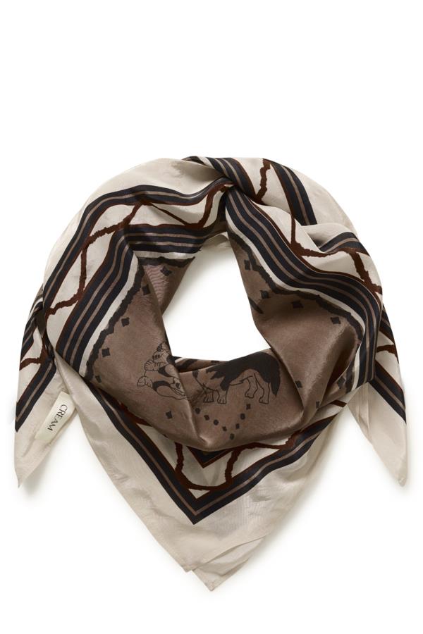 CREAM FOULARD FEMME