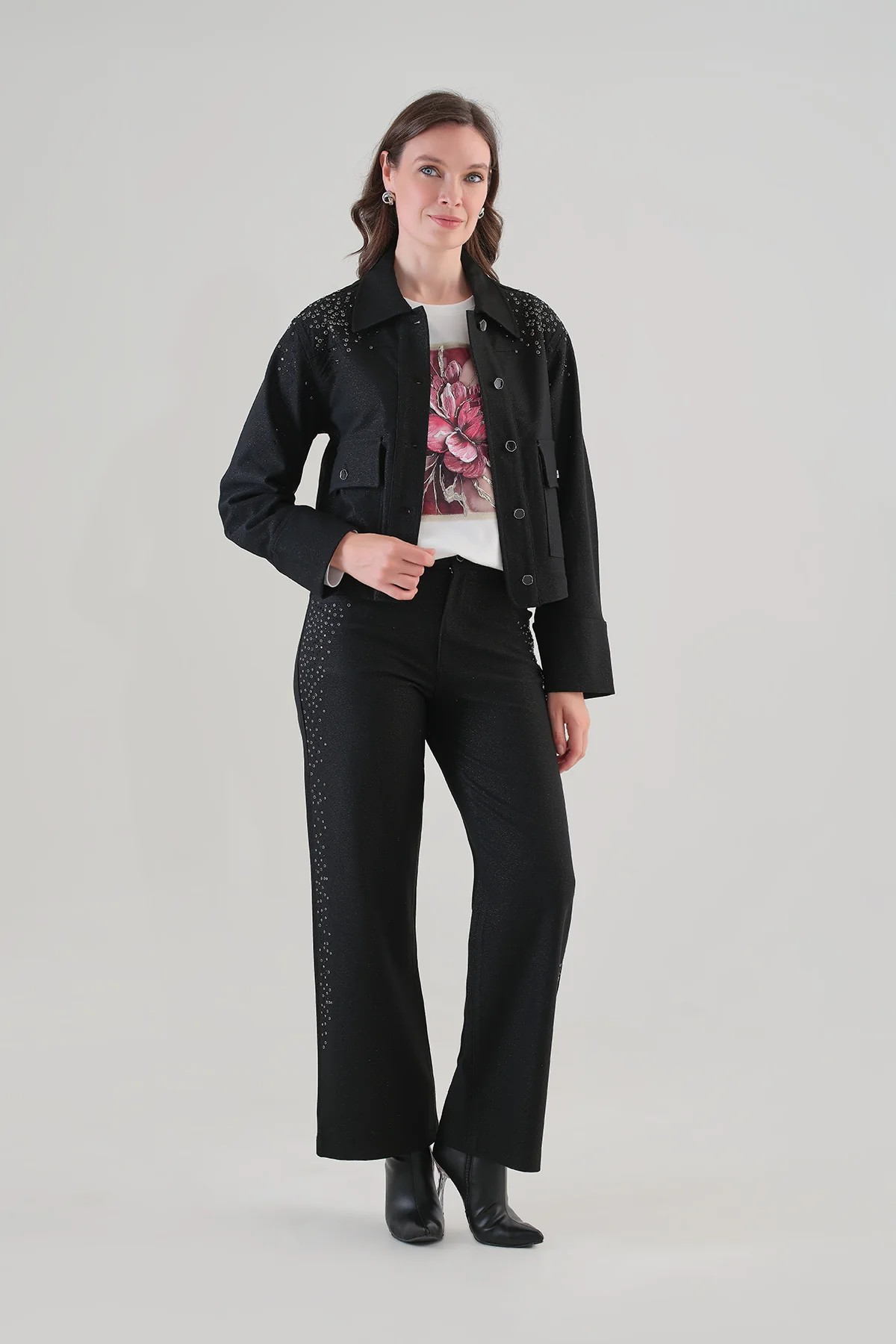 TRICOTTO PANTALON FEMME