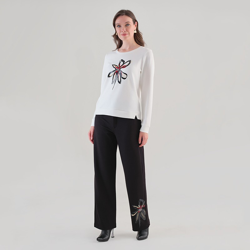 TRICOTTO PANTALON FEMME