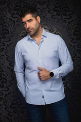 AU NOIR CHEMISE KNIT HOMME