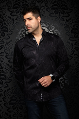 AU NOIR CHEMISE KNIT HOMME