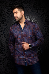 AU NOIR CHEMISE KNIT HOMME