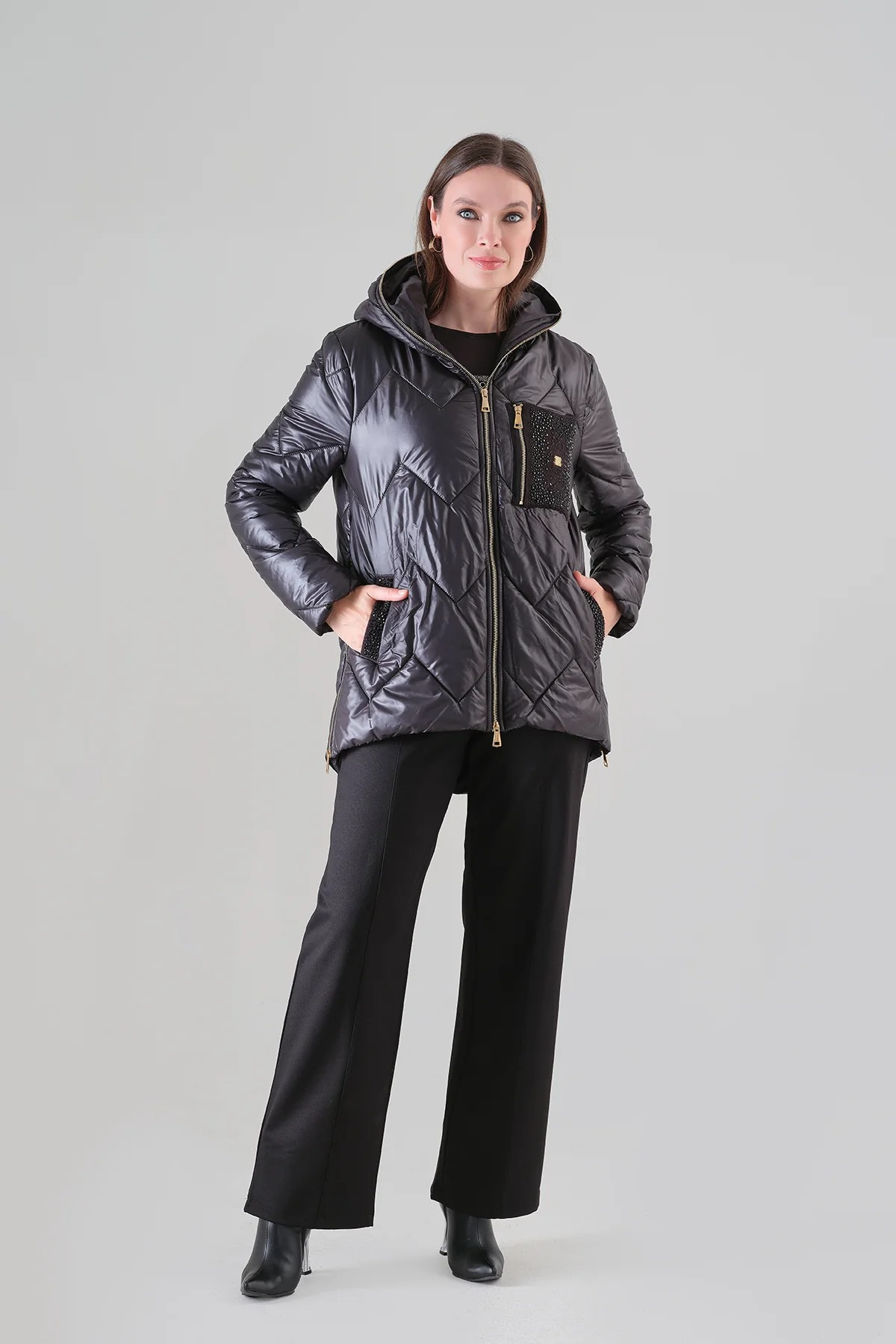 TRICOTTO MANTEAU FEMME