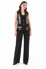 TRICOTTO VESTE SANS MANCHE FEMME