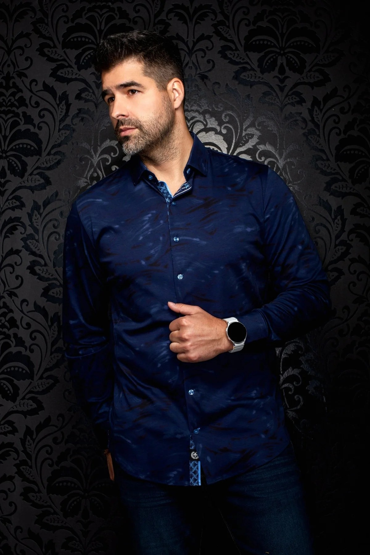 AU NOIR CHEMISE KNIT