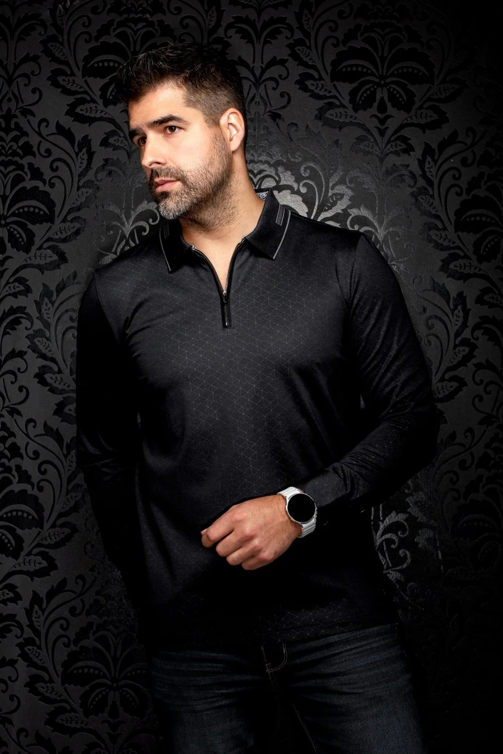 AU NOIR POLO HOMME